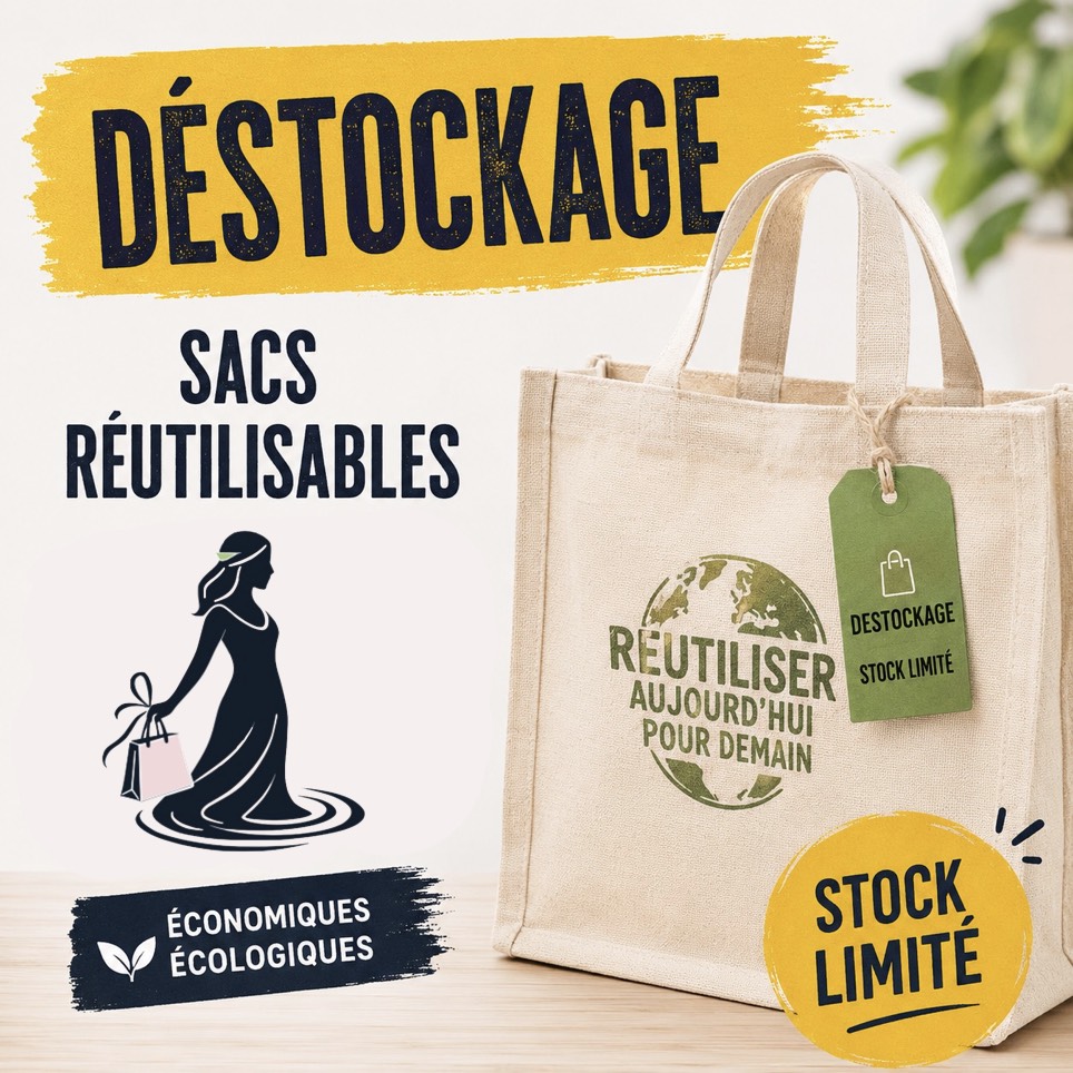Sacs en d&eacute;stockage � stocks limit&eacute;s