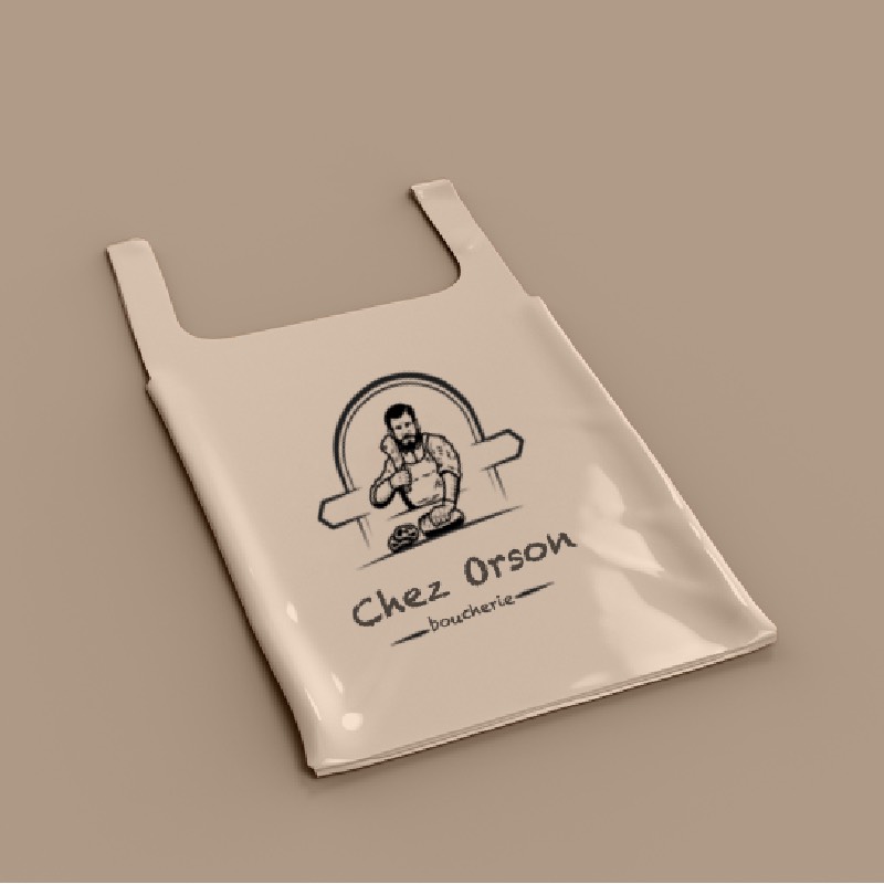 Sac à bretelles en plastique